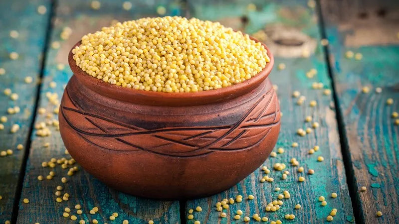 Which millet is best for skin?