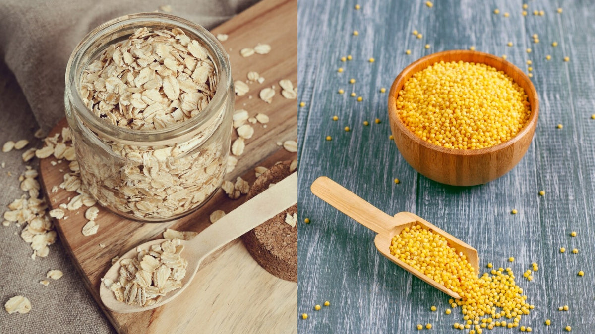 Which is better, oats or millet?
