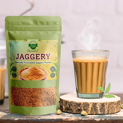 Organic Jaggery Powder 2lbs/950g, Non GMO, Chemical Free 100% Pure Sweetener
