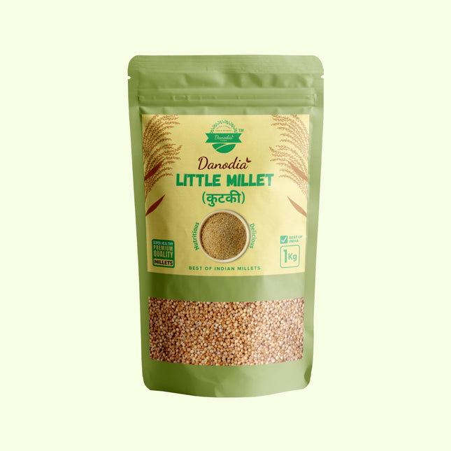 Little Millet (Kutki), Superfood Whole Grain Millet Grains 1kg