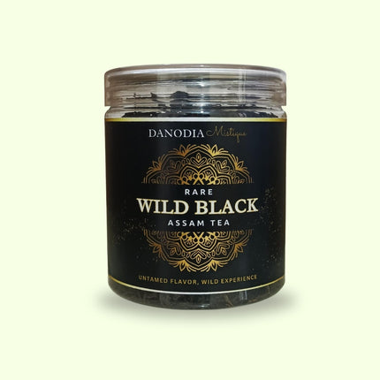 The Real Organic Assam Black Tea, Strong Flavour - WILD BLACK 100g