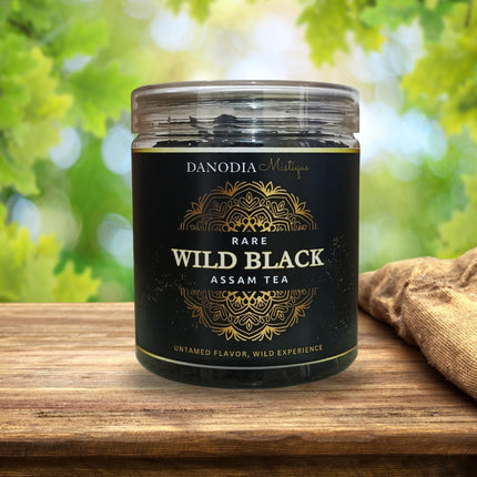 The Real Organic Assam Black Tea, Strong Flavour - WILD BLACK 100g