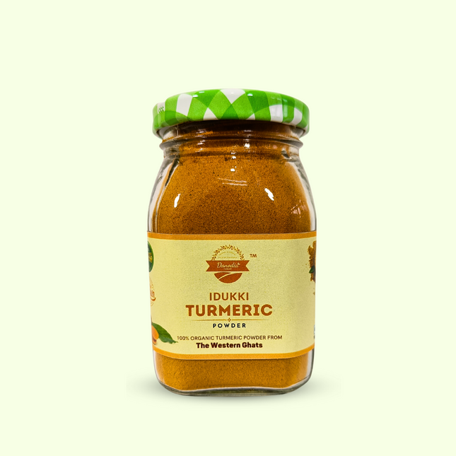 Organic IDUKKI Turmeric-100gm