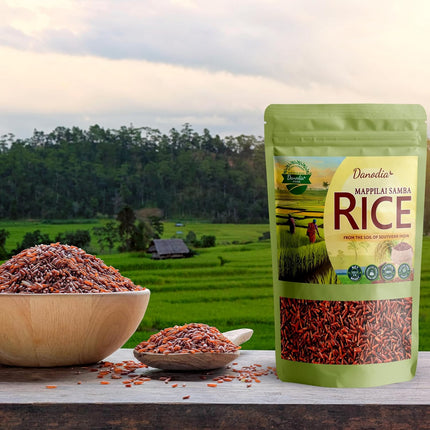 Mappillai Samba Rice (Red), Low GI Traditional Rice 950g