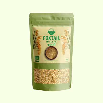 Foxtail Millet (Kangni), Gluten Free Whole Grain Millets 1kg