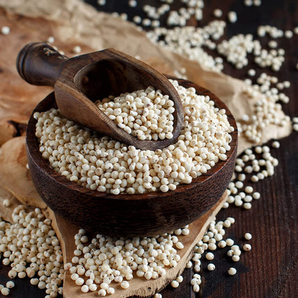 Organic White Sorghum Millet (Jowar/Jawar), Whole Grain 950g