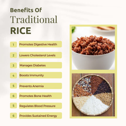 Mappillai Samba Rice (Red), Low GI Traditional Rice 950g