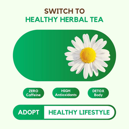 Danodia foods Organic Chamomile Tea || Best Organic Green Tea || Dried Chamomile
