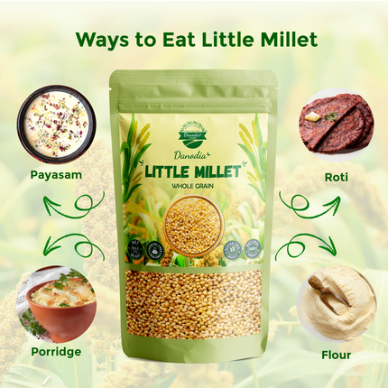 Little Millet (Kutki), Superfood Whole Grain Millet Grains 950g