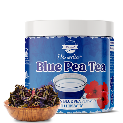 Danodia Foods Blue Pea Tea With Wild Hibiscus, Herbal Tea Blend