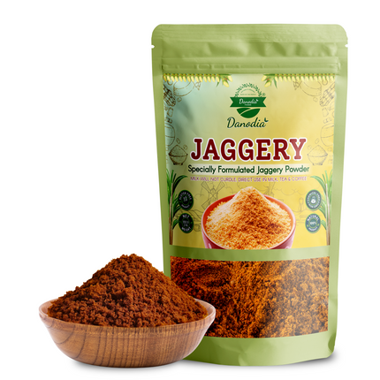 Organic Jaggery Powder 2lbs/950g, Non GMO, Chemical Free 100% Pure Sweetener
