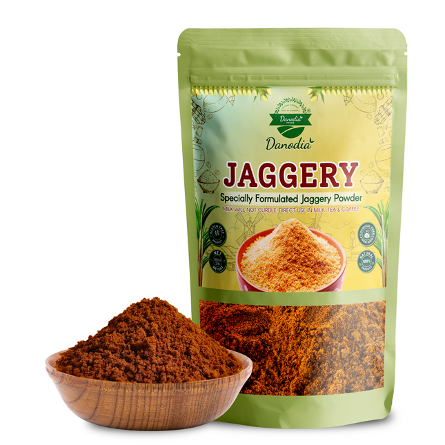 Organic Jaggery Powder 2lbs/950g, Non GMO, Chemical Free 100% Pure Sweetener