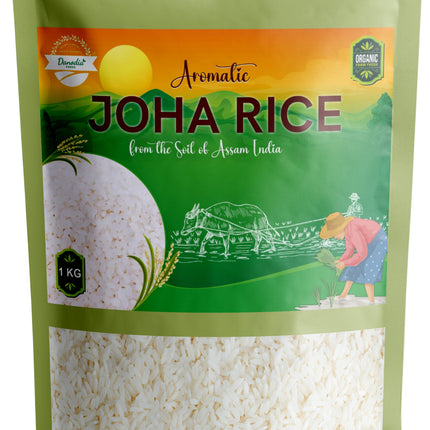 Organic and Aromatic Assamese Joha Rice - 1 Kg