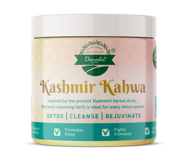 Organic Traditional Kashmir Kahwa Tea, For Overall Health 100g