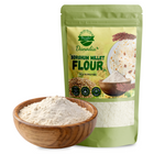 Organic Sorghum Millet (Jowar) Flour 2lbs/950g, Gluten Free Low GI Healthy Flour