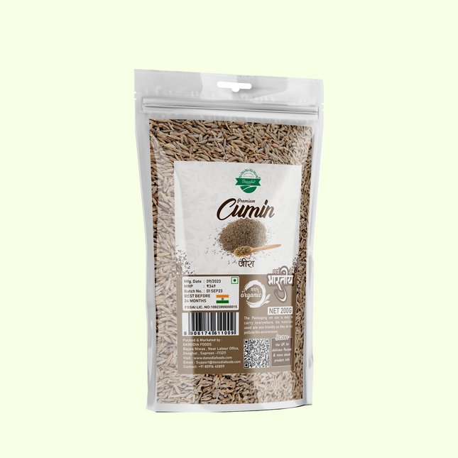 Organic Cumin Seeds (Jeera)