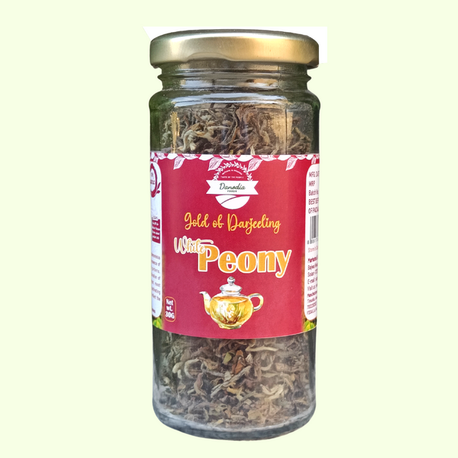 Organic  White Peony Tea From Darjeeling, 30g (Gold Of Darjeeling)
