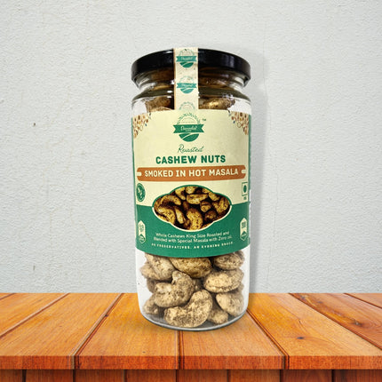 Roasted Cashew, Smoked with Hot Masala, Zero Oil - 200g