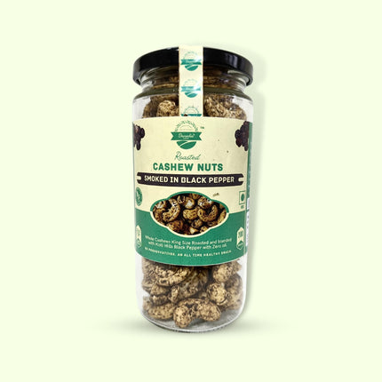 Roasted Cashew Black Pepper, Tossed with Virgin Olive Oil 200g