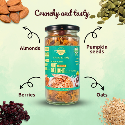 Honey Muesli Nut Delight Nuts & Berries Roasted with Honey 200g