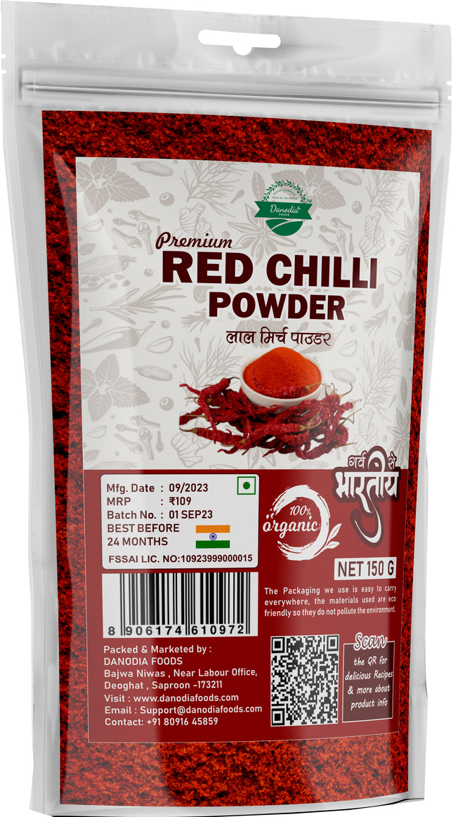 Premium Organic Red Chilli Powder